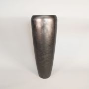 heller Vase PMT-092B/1 - Edle handlackierte Vase in der Farbe Gold aus Polyuresin mit einer Höhe von 97 Zentimetern und Durchmesser 34 Zentimetern