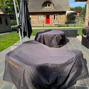 Abdeckung für Möbel-Sets und Sessel von heller green